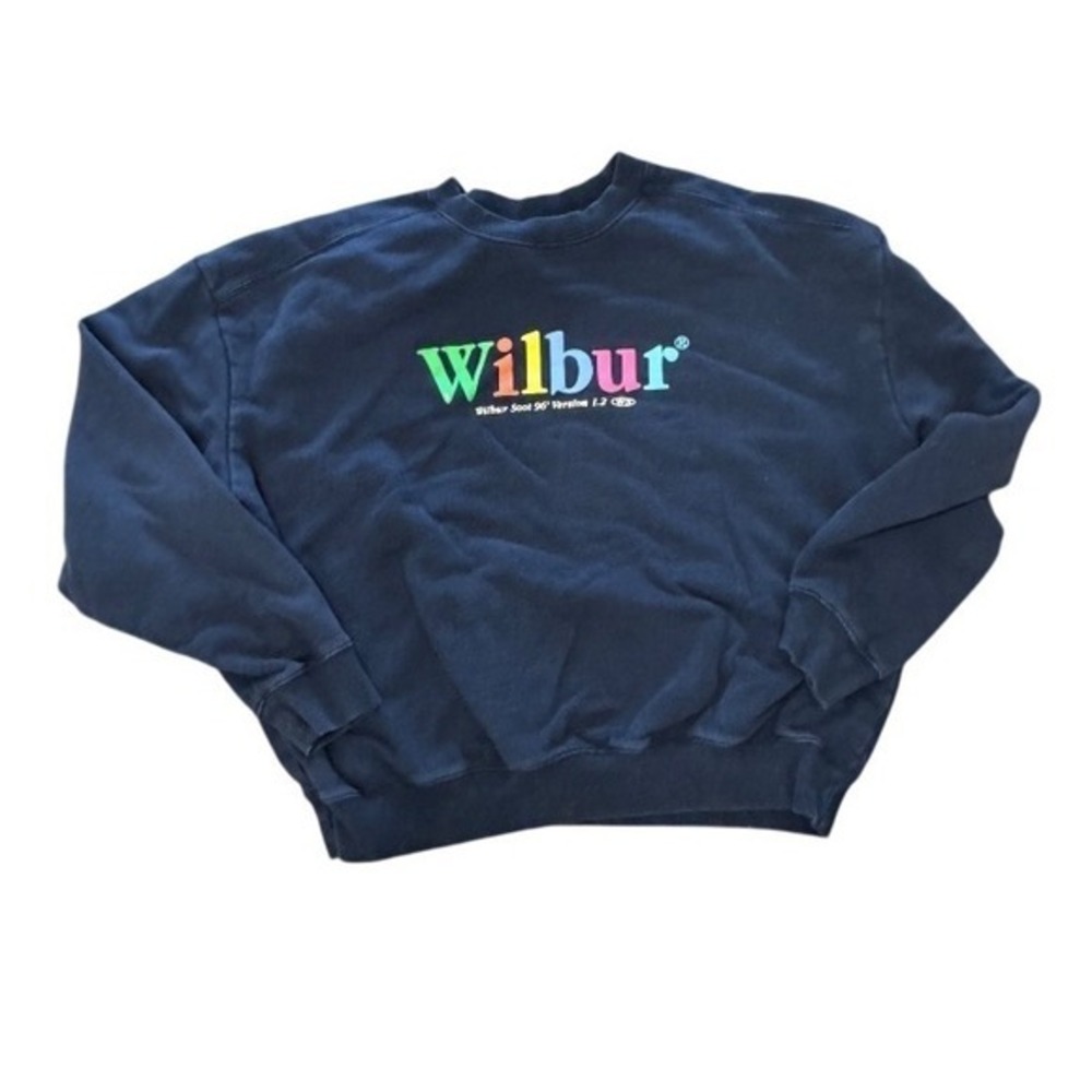 Wilbur Soot‎ Graphic Sweatshirt Pullover Crew Neck Comfy Casual L